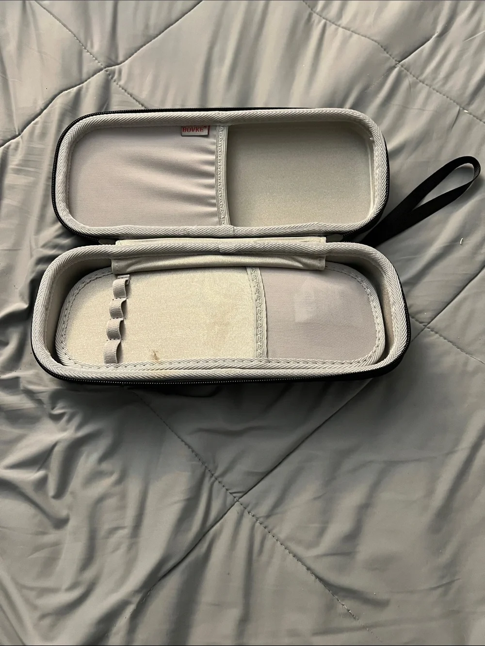 Black Heartbeat Stethoscope Pencil Case